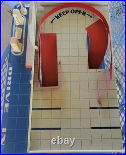 VIntage Marx Sears Allstate Service Station Tin Litho Toy