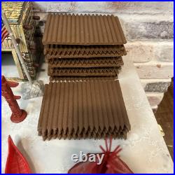 VTG 1950's Marx Fort Apache Stockade Series 5000 #3675 Play Set + Extras