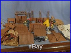 VTG 1956 MARX RIN TIN TIN FORT APACHE PLAYSET Never Used still was in paper bags