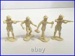 VTG Marx Daktari Playset Jungle Jim LOT of 19 Action Figures & Accesories