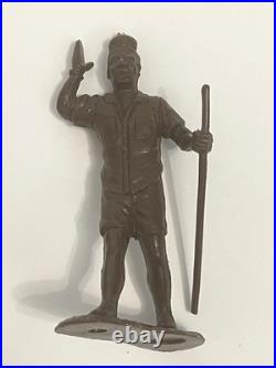 VTG Marx Daktari Playset Jungle Jim LOT of 19 Action Figures & Accesories