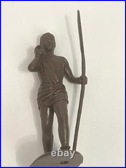 VTG Marx Daktari Playset Jungle Jim LOT of 19 Action Figures & Accesories