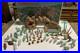 VTG Marx Figures Prehistoric Play Set Dinosaurs Cavemen 1971 AS Shown Parts
