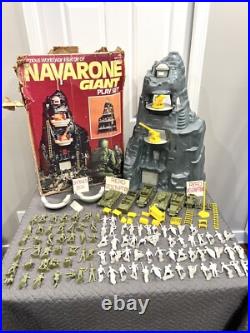 VTG Marx Guns of Navarone WWII Mountain Battleground Toy Playset withAccessories