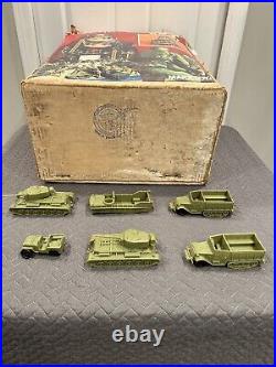 VTG Marx Guns of Navarone WWII Mountain Battleground Toy Playset withAccessories