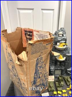 VTG Marx Guns of Navarone WWII Mountain Battleground Toy Playset withAccessories