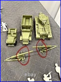 VTG Marx Guns of Navarone WWII Mountain Battleground Toy Playset withAccessories