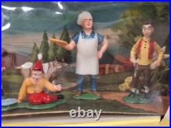 VTG Marx RARE FAIRYKINS Play Set Simple Simon & The Pie Man Original Box