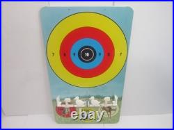 VTG Marx Toys Targetland Shooting Gallery Game 99% Complete Working #5650 Eatons