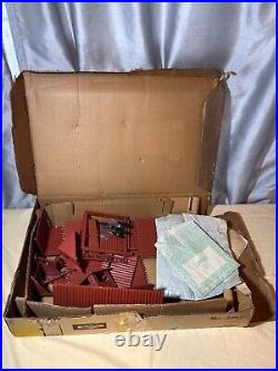 VTG Original MARX Sears Allstate Happi-Time FORT APACHE Playset #5915 Box &Parts