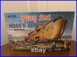 Very Rare Vintage 1965 MARX & Co. Miniature NOAH'S ARK Play Set SEALED Contents