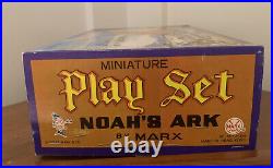 Very Rare Vintage 1965 MARX & Co. Miniature NOAH'S ARK Play Set SEALED Contents