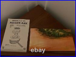 Very Rare Vintage 1965 MARX & Co. Miniature NOAH'S ARK Play Set SEALED Contents