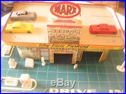 Very Vintage 1950's Marx Modern Service Center With Box! A TREASURE