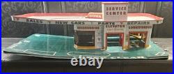 Vintafe MARX 1950's Tin Litho Service Center Car Laundry Car Sales