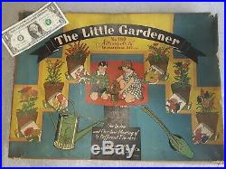 Vintage 1931 Wolverine Toy THE LITTLE GARDENER antique playset. NOS Never used