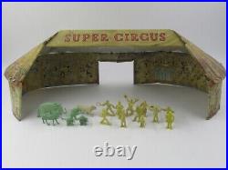Vintage 1940's-1950's Marx Playset Super Circus