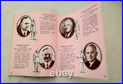 Vintage 1950's 5 Series Set IOB Marx Toys Minature Presidents of the US