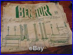 Vintage 1950's BEN HUR Marx PLAYSET With MANY FIGURES PARTS