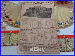 Vintage 1950's Louis Marx Super Circus Lithograph Tin Metal Set New In Open Box