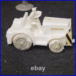 Vintage 1950's Marx Atomic Cape Canaveral Missile Base Playset Toy Sci Fi War