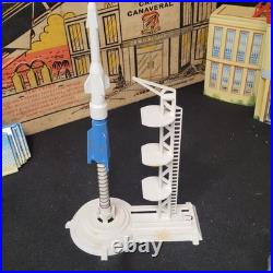 Vintage 1950's Marx Atomic Cape Canaveral Missile Base Playset Toy Sci Fi War