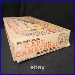 Vintage 1950's Marx Atomic Cape Canaveral Missile Base Playset Toy Sci Fi War