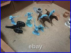 Vintage 1950's Marx Fort Apache Stockade Series 2000 #3682 Lots of Accessories