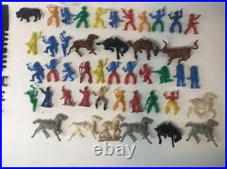 Vintage 1950's Marx Fort MacKenzie Apache Stockade Playset #846 T Cohn Box