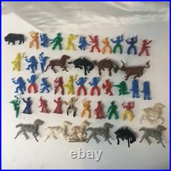 Vintage 1950's Marx Fort MacKenzie Apache Stockade Playset #846 T Cohn Box