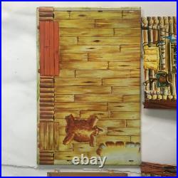 Vintage 1950's Marx Fort MacKenzie Apache Stockade Playset #846 T Cohn Box