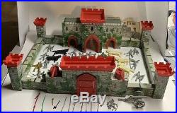Vintage 1950's Marx Medieval Castle Fort Playset