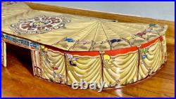 Vintage 1950's Marx Super Circus Tent Two Oddity Panels 70+ accessories