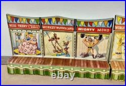 Vintage 1950's Marx Super Circus Tent Two Oddity Panels 70+ accessories
