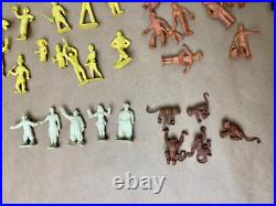 Vintage 1950's Marx Super Circus Tent Two Oddity Panels 70+ accessories