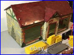 Vintage 1950's TIN LITHO MARX PET SHOP PLAYSET Accessories