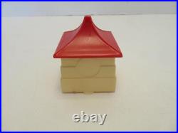 Vintage 1950s/1960s Marx Dollhouse Playset Ranch House No. 4770 with Furniture