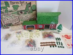 Vintage 1950s/1960s Marx Farm Set Playset No. 3942 Lazy Days Farm