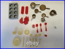 Vintage 1950s/1960s Marx Playset Modern Kitchen Set with Accessories