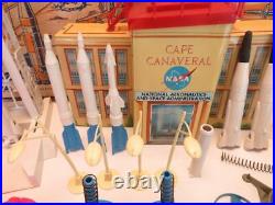 Vintage 1950s/1960s Marx Playset Project Mercury Cape Canaveral #4524