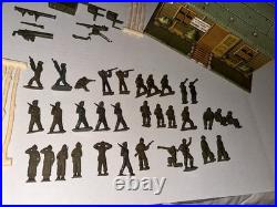 Vintage 1950s LOUIS MARX US ARMY TRAINING CENTER TOY SET WithORIGINAL BOX