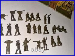 Vintage 1950s LOUIS MARX US ARMY TRAINING CENTER TOY SET WithORIGINAL BOX
