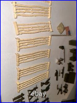 Vintage 1950s LOUIS MARX US ARMY TRAINING CENTER TOY SET WithORIGINAL BOX