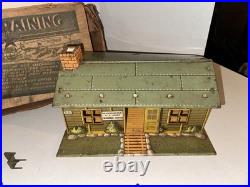 Vintage 1950s LOUIS MARX US ARMY TRAINING CENTER TOY SET WithORIGINAL BOX