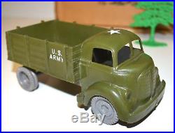 Vintage 1950s Marx Army Training Center Playset in Box with Rare Troop Truck