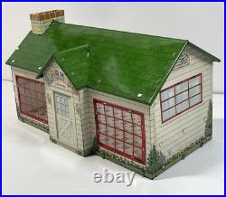 Vintage 1950s Marx Baby Land Nursery Tin Building With All Accessories Excellent