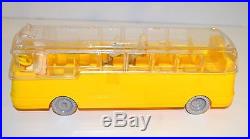 Vintage 1950s Marx Deluxe Scenic Bus Plastic Playset Truck & Original Box School