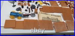 Vintage 1950s Marx Fort Apache Stockade Playset With Box & Instructions Shelf H4