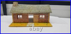 Vintage 1950s Marx Fort Apache Stockade Playset With Box & Instructions Shelf H4