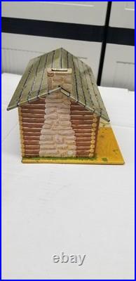 Vintage 1950s Marx Fort Apache Stockade Playset With Box & Instructions Shelf H4